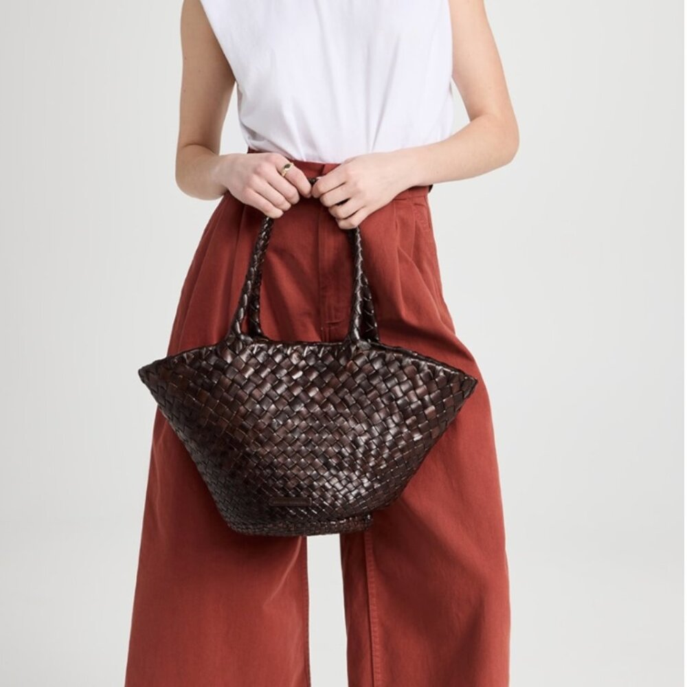 Loeffler Randall Kai Woven Leather Tote